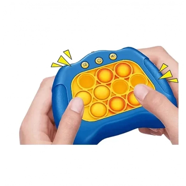 Αγχολυτικό παιχνίδι χειρός 13x12.9cm Bubble Stress Toy - μπλε 82605