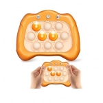 Αγχολυτικό παιχνίδι χειρός 13x12.9cm Bubble Stress Toy - κόκκινο 82605 - Image 3