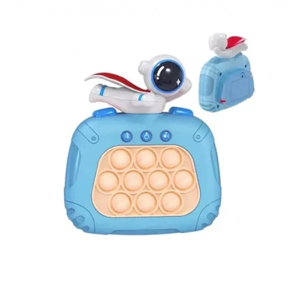 Αγχολυτικό παιχνίδι χειρός 14x12.5cm Bubble Stress Toy - γαλάζιο 82615