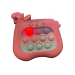 Αγχολυτικό παιχνίδι χειρός 14x12.5cm Bubble Stress Toy - ροζ 82615