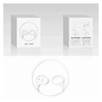 Air One Air Conduction Bluetooth Handsfree Ακουστικά - Λευκό - Photo1