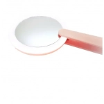 Αναδιπλούμενος καθρέπτης μακιγιάζ 10.5x20cm 93307 ροζ - Image 3