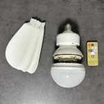 Ανεμιστήρας οροφής και λάμπα LED 520x185mm με τηλεχειριστήριο - πολύχρωμο - Image 2