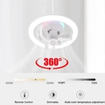 Ανεμιστήρας οροφής και λάμπα LED RGB 50W με τηλεχειριστήριο - λευκό - Image 4