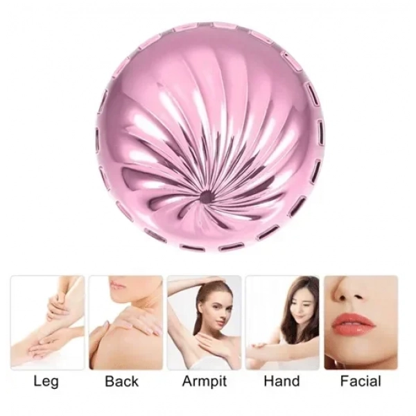 Αποτριχωτική συσκευή 4x7.5cm Crystal Hair Removal 99008 ροζ