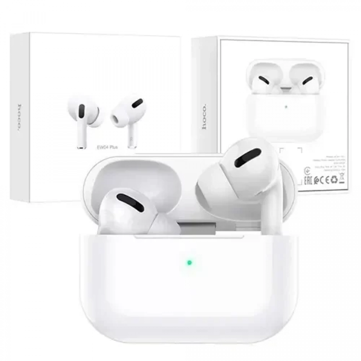 Ασύρματα ακουστικά In-ear Bluetooth Handsfree Hoco EW04 Plus - λευκά - Image 2