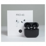 Ασύρματα ακουστικά In-ear Bluetooth Handsfree με θήκη φόρτισης Pro 6S μαύρα