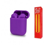 Ασύρματα Ακουστικά inPods 12 Earbud με Αντοχή στον Ιδρώτα και Θήκη Φόρτισης σε Μωβ Χρώμα και ΔΩΡΟ η λαμπάδα
