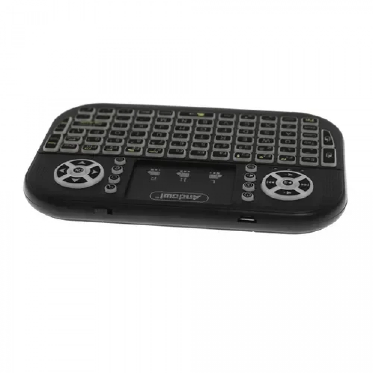 Ασύρματο πληκτρολόγιο με touchpad Αγγλικό US Andowl Q-K700C μαύρο - Image 4