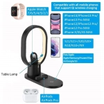 Ασύρματος Φορτιστής / Fast Wireless Charger 4in1 AY-41 Μαύρο ΟΕΜ - Photo2