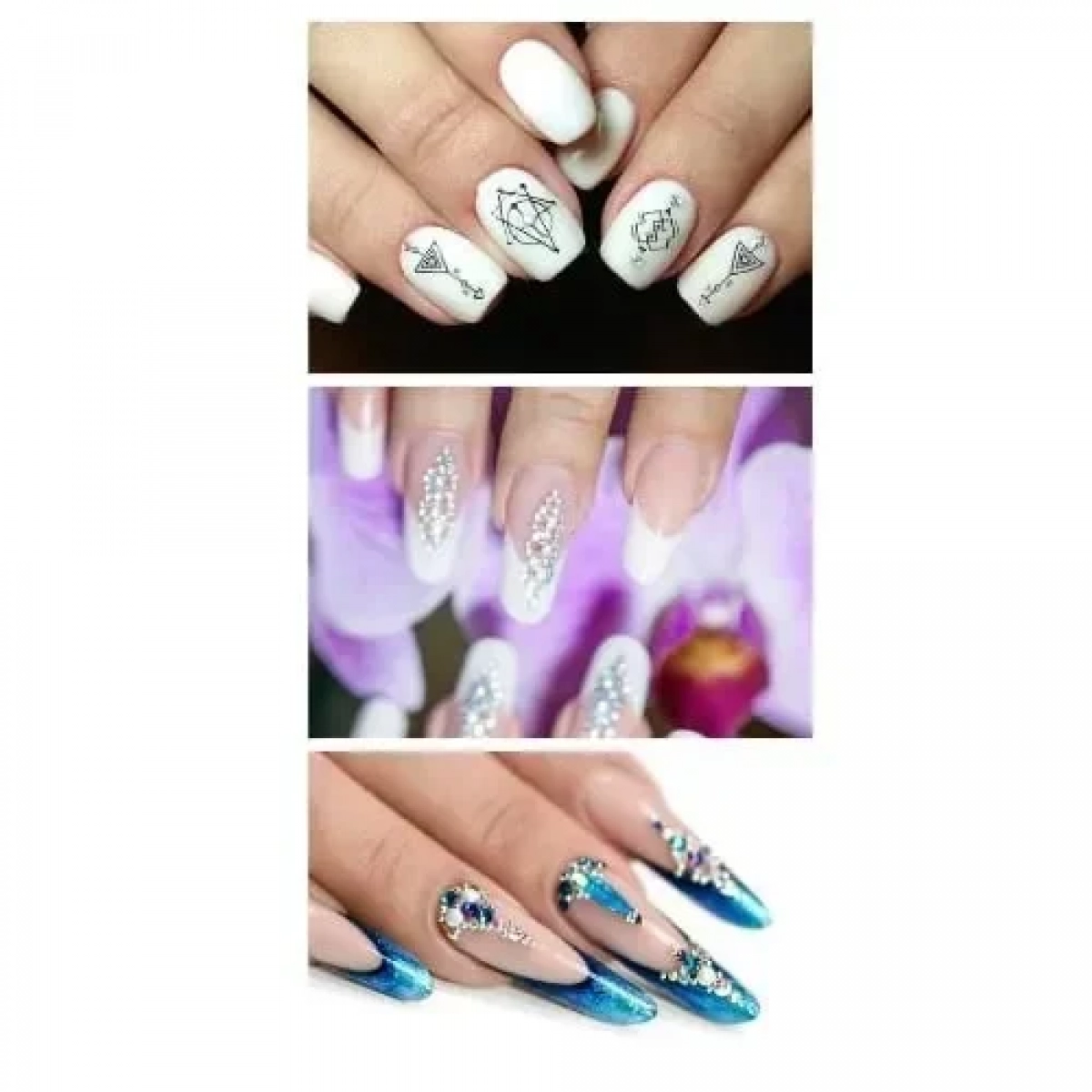 Διακοσμητικά Στρασάκια Πολύχρωμα 2.5 mm για Nail Art A5953