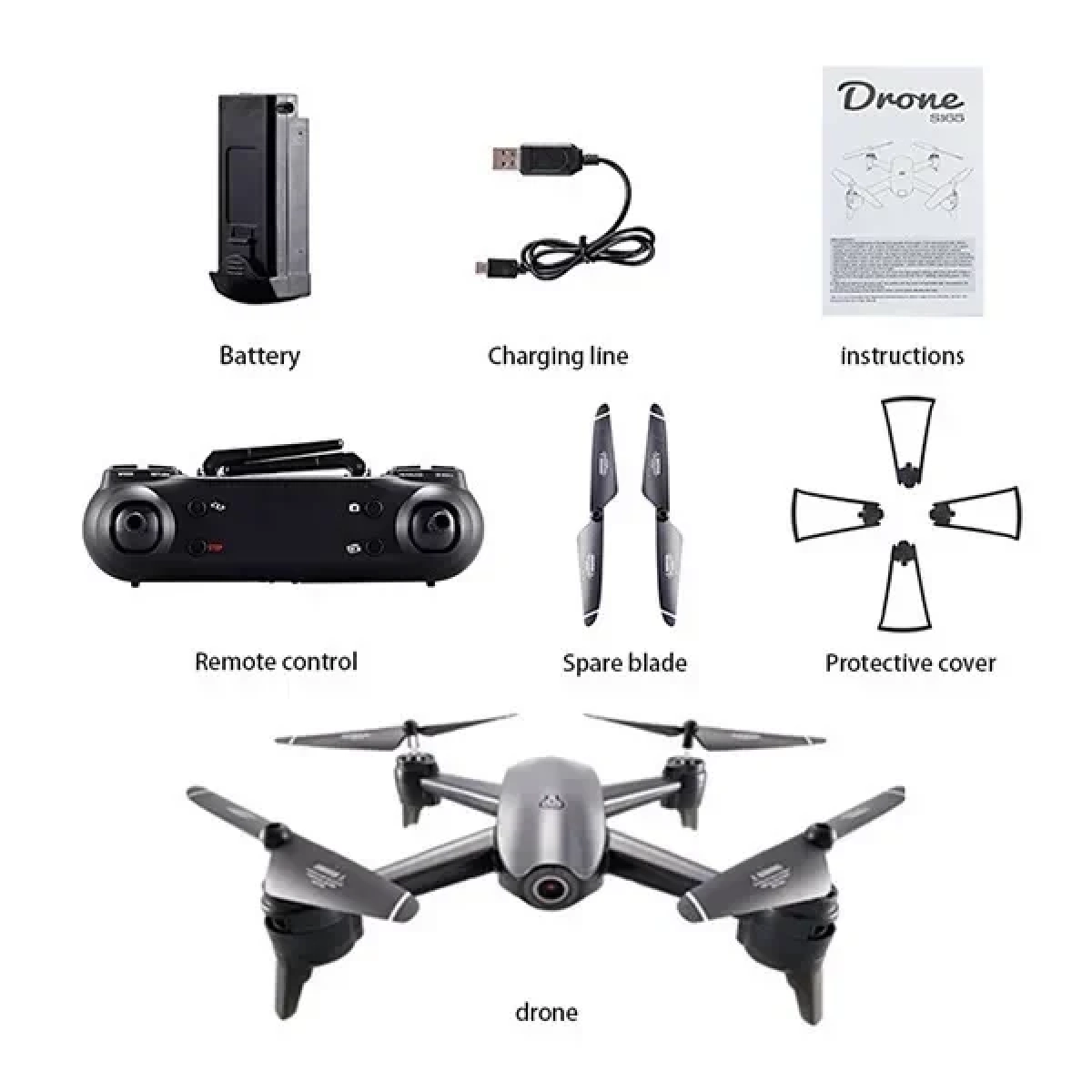 PIHOT DRONE P20 Optical Flow Position με Κάμερα & Χειριστήριο 1600mAH μπαταρία και ΔΩΡΟ η λαμπάδα - Image 2