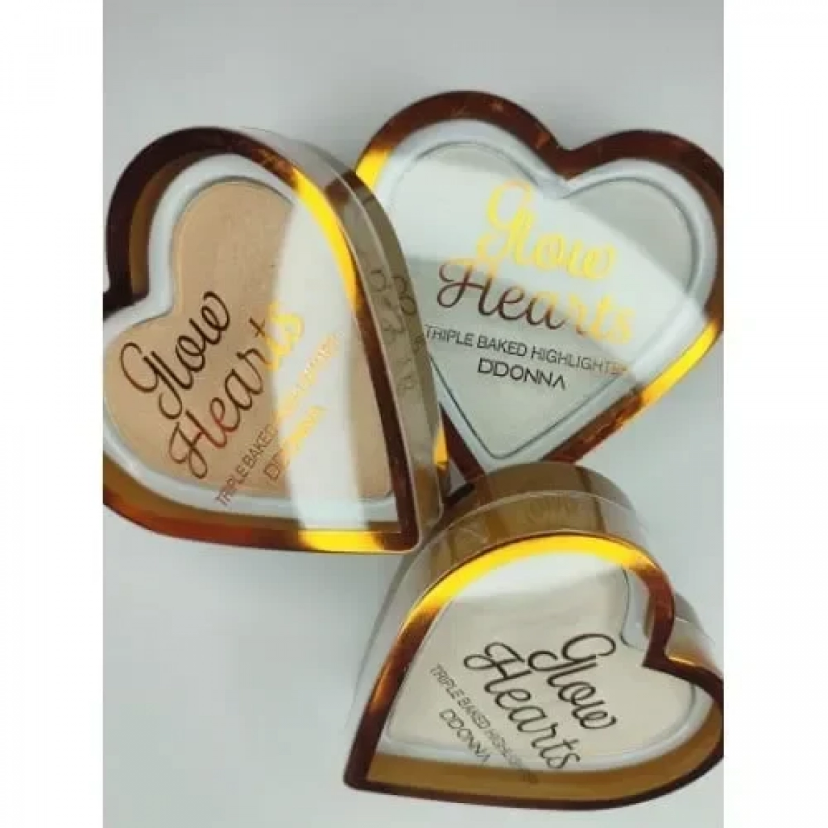 D'DONNA Highlighter Προσώπου Glow Hearts