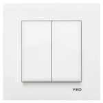 Διπλός Διακόπτης Viko Karre 90960002