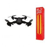 Duqi E88 pro drone με ευρεία γωνία Hd 4k 1080p διπλό ύψος κάμερας κρατήστε Wifi Rc πτυσσόμενο quadcopter και ΔΩΡΟ η λαμπάδα