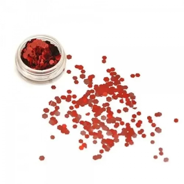 Confetti για Nail Art 2g A445 Κόκκινο
