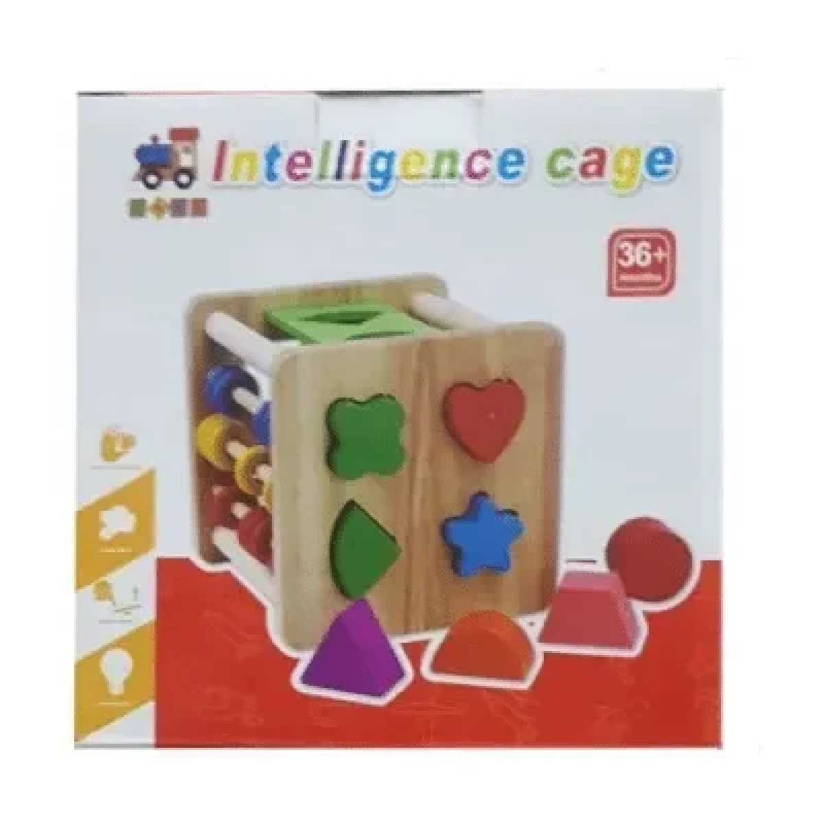 Εκπαιδευτικό παιχνίδι Puzzle Intelligence Cage 3+ 14.5x14.5x15cm 95171 - Image 3