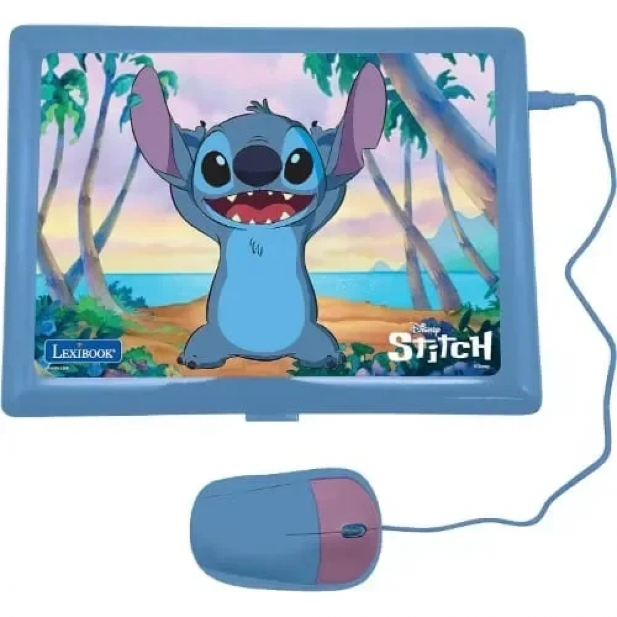 Lexibook Eκπαιδευτικό Δίγλωσσο Laptop Stitch Αγγλικά-Γαλλικά JC598Di8