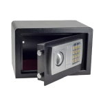 Εντοιχιζόμενο χρηματοκιβώτιο ξενοδοχείου – σπιτιού με ψηφιακό κλείδωμα και κλειδί 31x20x20cm XS-T-20 μαύρο