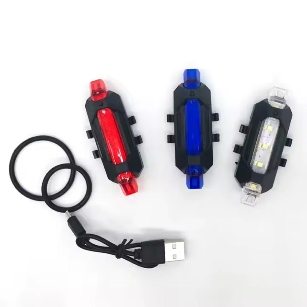 Επαναφορτιζόμενο USB Φως/Φανάρι Ποδηλάτου BS-216