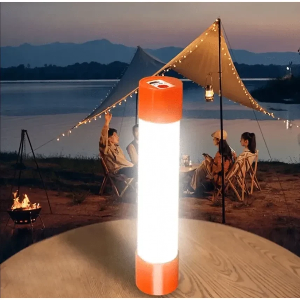Επαναφορτιζόμενος Σωλήνας Φωτισμού Led USB - HT818