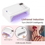 Επαγγελματικό φουρνάκι νυχιών UV LED Sun H18 Plus 288W λευκό - Image 5