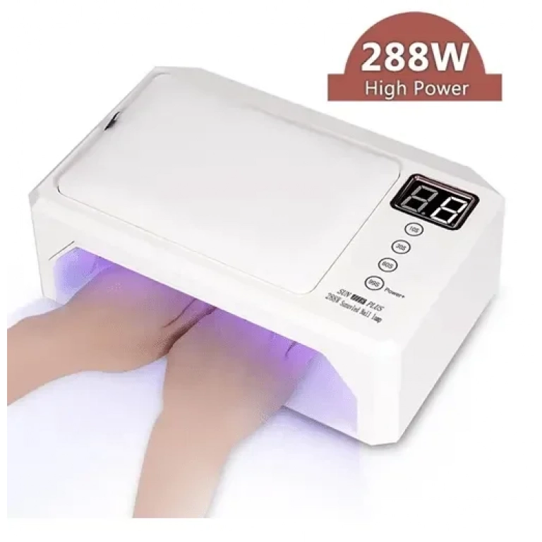 Επαγγελματικό φουρνάκι νυχιών UV LED Sun H18 Plus 288W λευκό