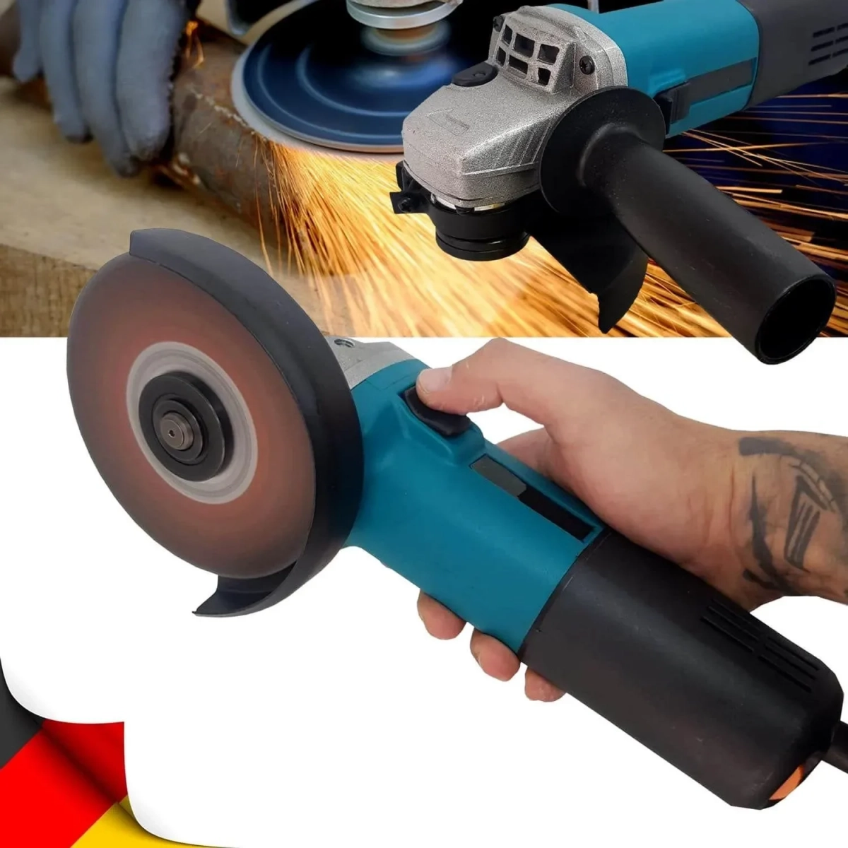 Επαγγελματικός Γωνιακός τροχός 125mm