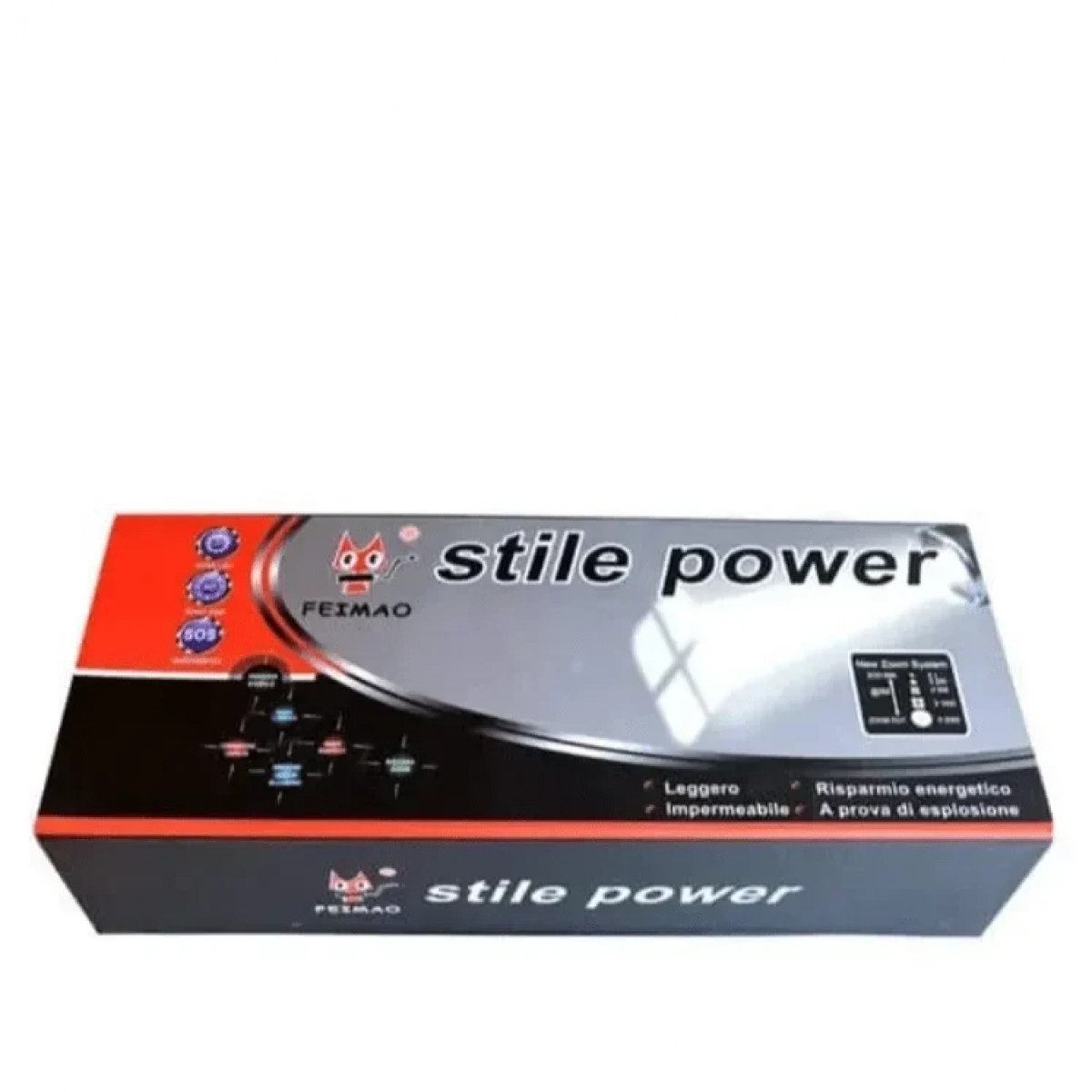 Φακός Επαναφορτιζόμενος με Zoom Stile Power FA-129