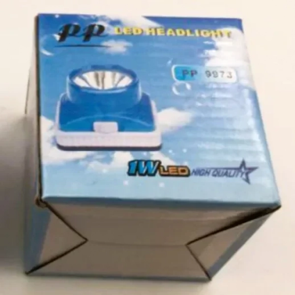 Φακός Κεφαλής LED 1W PP-9971 σε Μπλε Χρώμα