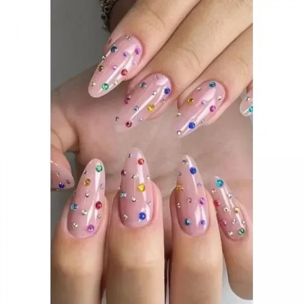 Διακοσμητικά Στρασάκια Πολύχρωμα 2.5 mm για Nail Art A5953