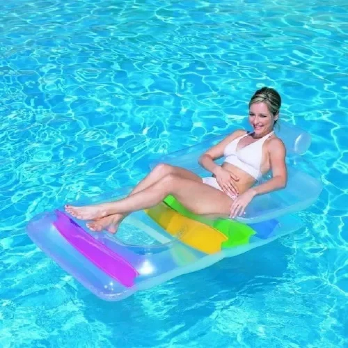 Φουσκωτό Στρώμα Θαλάσσης Πολυθρόνα Summer Colours Lounge Bestway 43011