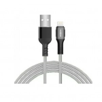 Καλώδιο φόρτισης 4 μέτρα Lightning Iphone MoXom MX-CB44 Swing 2.4A γκρι