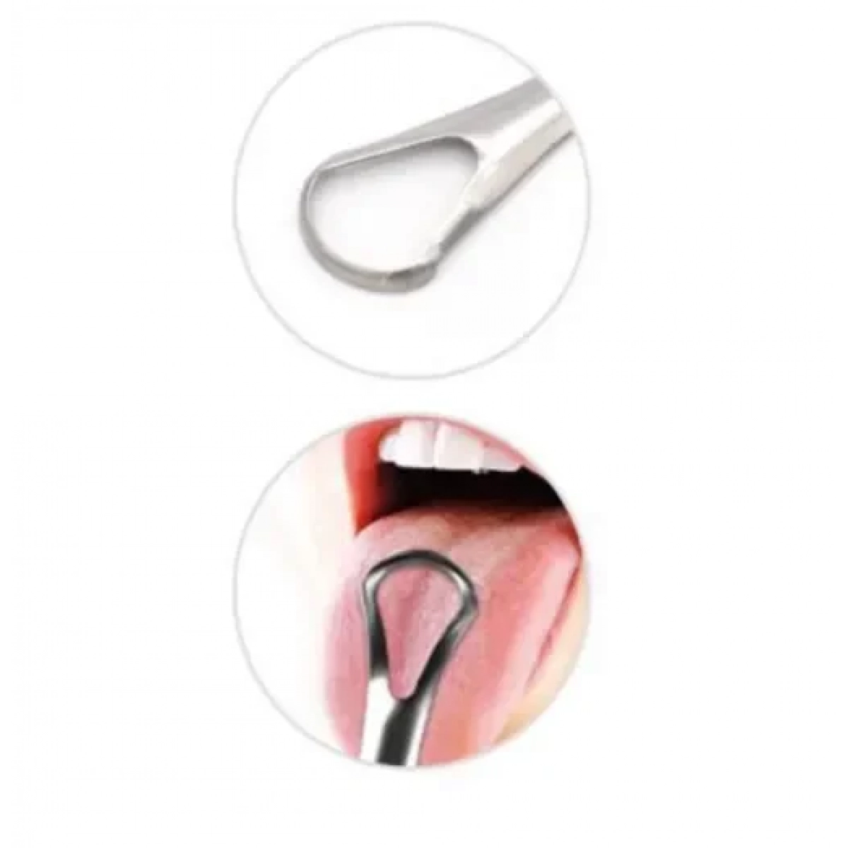 Καθαριστής γλώσσας 14.7cm Tongue Scraper Cosmofan 97219 - Image 2