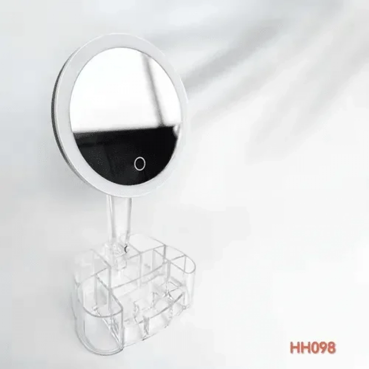 Καθρέπτης μακιγιάζ LED με θήκες – HH098 - Image 3