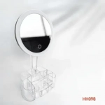 Καθρέπτης μακιγιάζ LED με θήκες – HH098 - Image 3