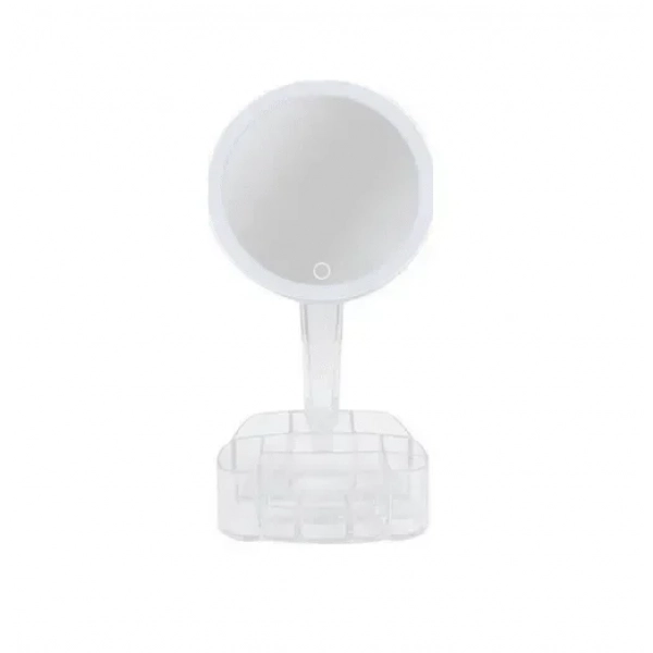 Καθρέπτης μακιγιάζ LED με θήκες – HH098