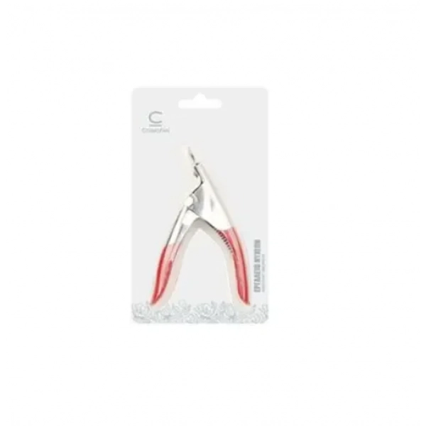 Κόφτης τεχνητών νυχιών QZ-R001 13×1.9 cm – Acrylic Nail Clipper 93429 κόκκινο