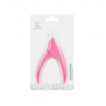 Κόφτης τεχνητών νυχιών QZ-R006 13×7.4 cm – Acrylic Nail Clipper Cosmofan ροζ