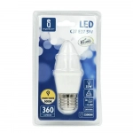Λάμπα LED C37 E27 5W 3000K Aigostar