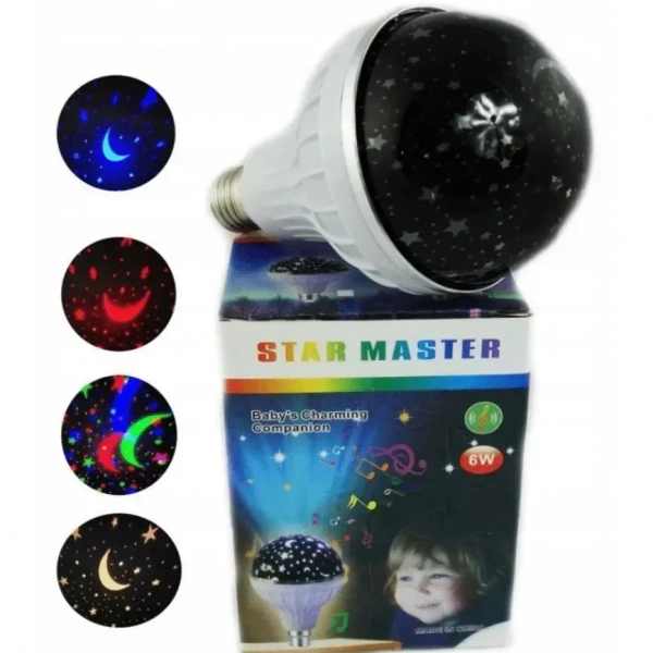 Λάμπα Προβολέας Αστεριών Star Master 6W HX-602