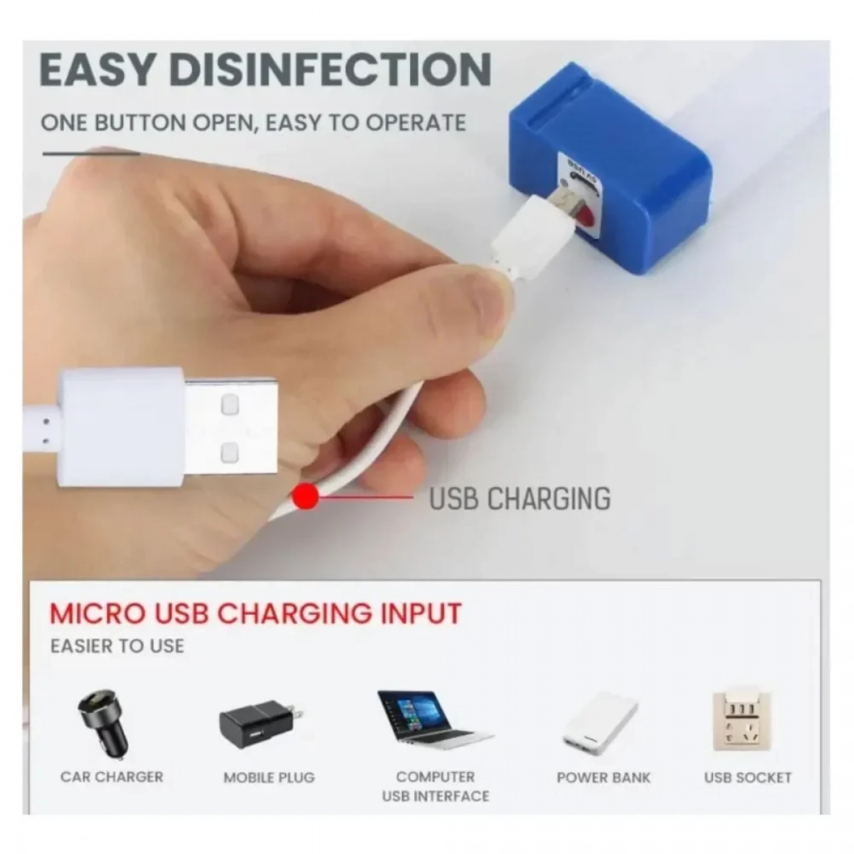 LED επαναφορτιζόμενη mini μπάρα 32cm USB 5V με ηλιακό πάνελ και μαγνητική βάση BK-500 - Photo5