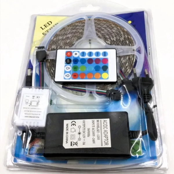 LED Ταινία 5050 με RGB Φωτισμό και Τηλεχειριστήριο KY-1203