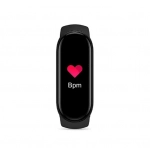 M8 Activity Tracker με Παλμογράφο Μαύρο - Image 4