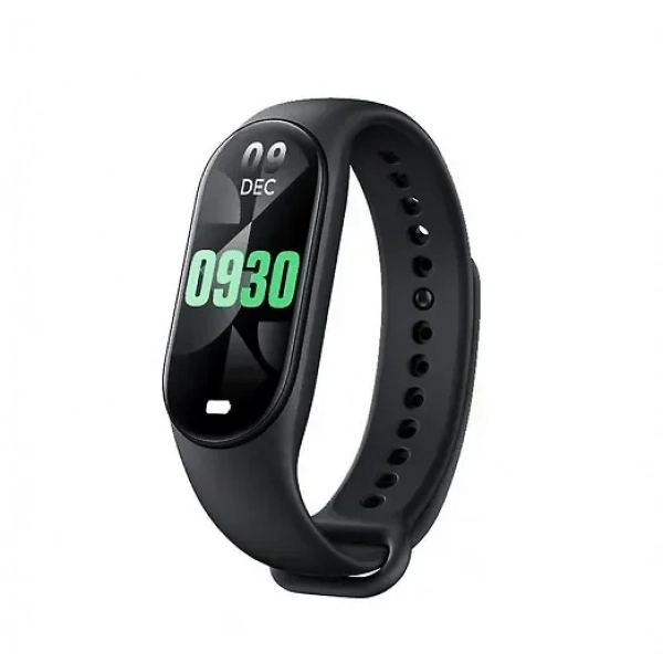 M8 Activity Tracker με Παλμογράφο Μαύρο