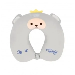 Μαξιλάρι αυχένα ταξιδιού 80239 γκρι