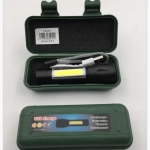 Μίνι Φακός Τύπου Γκλόπ LED Αλουμινίου USB Επαναφορτιζόμενος Αδιάβροχος 9cm
