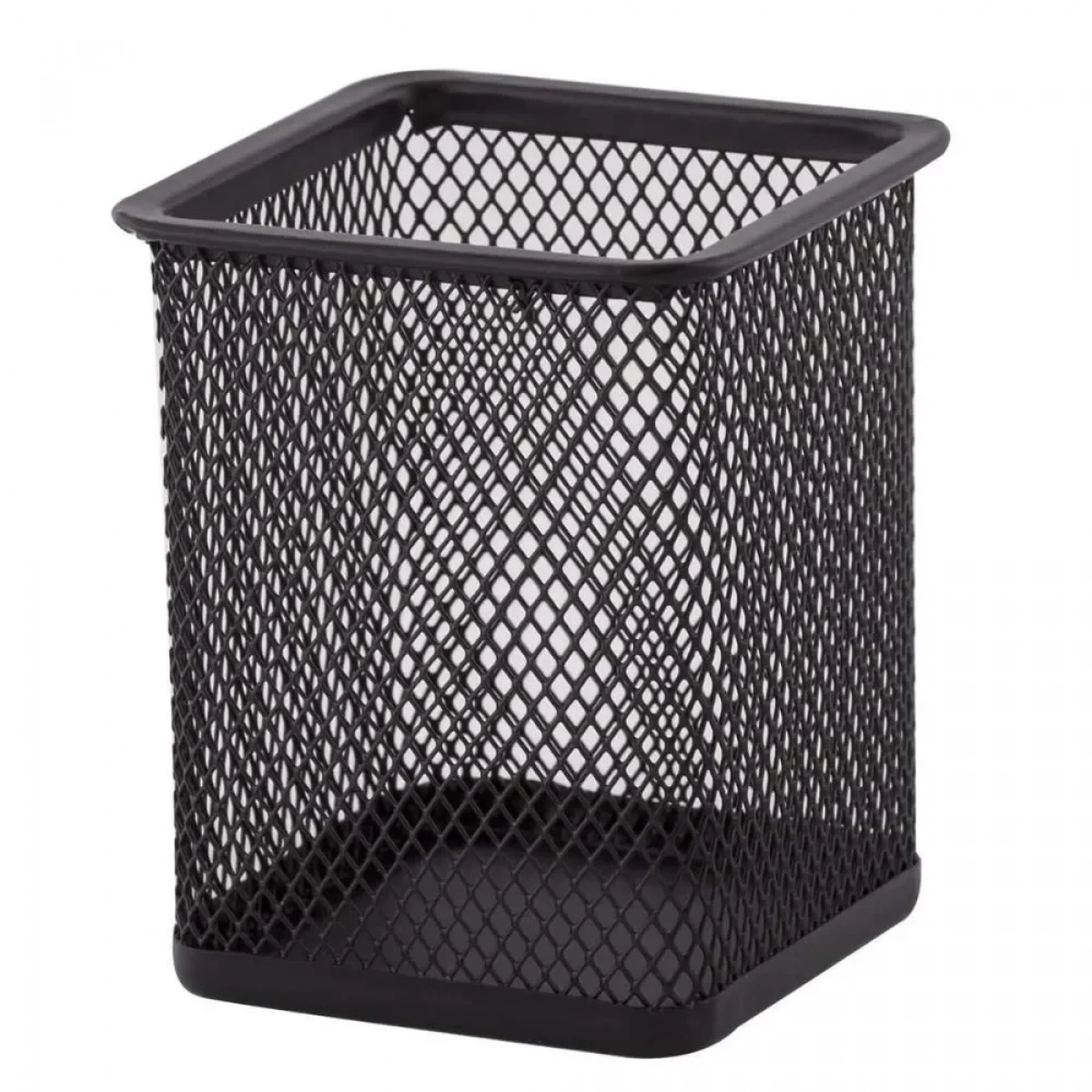 Μολυβοθήκη Μεταλλική Τετράγωνη 8x8x9cm Μαύρη - Photo6