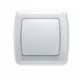 Μονός Διακόπτης Viko Carmen Light Switch Λευκός