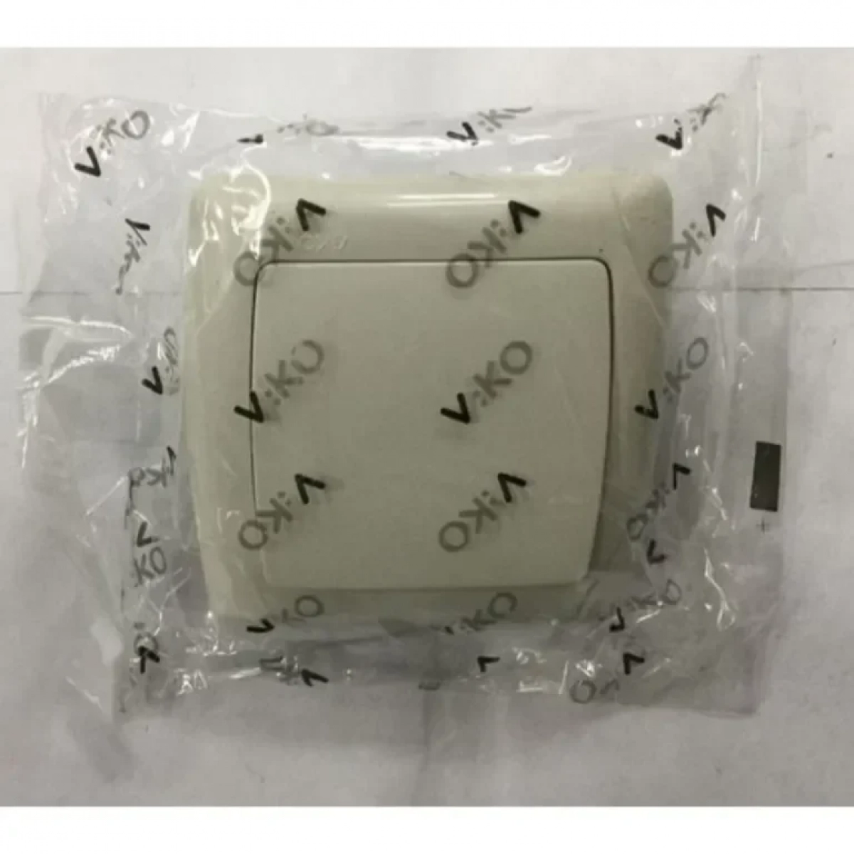 Μονός Διακόπτης Viko Carmen Light Switch Λευκός